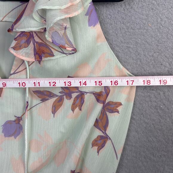 Amanda Uprichard Belle Kimme Dress Monte Carlo Floral Size S Ruched Waist NWOT - Picture 5 of 9